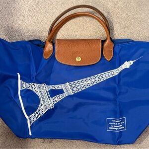 Longchamp LIMITED EDITION Eiffel Tower Le Pliage - NWOT